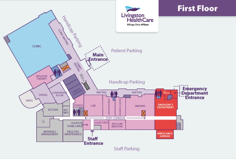 Map of new facility